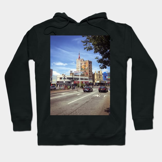 Journal Square Plaza, Jersey City, New Jersey Hoodie by eleonoraingrid